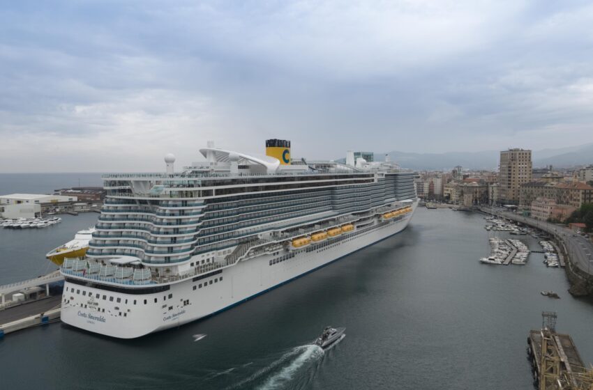 Costa Cruceros reanuda sus cruceros desde la ciudad italiana de Savona