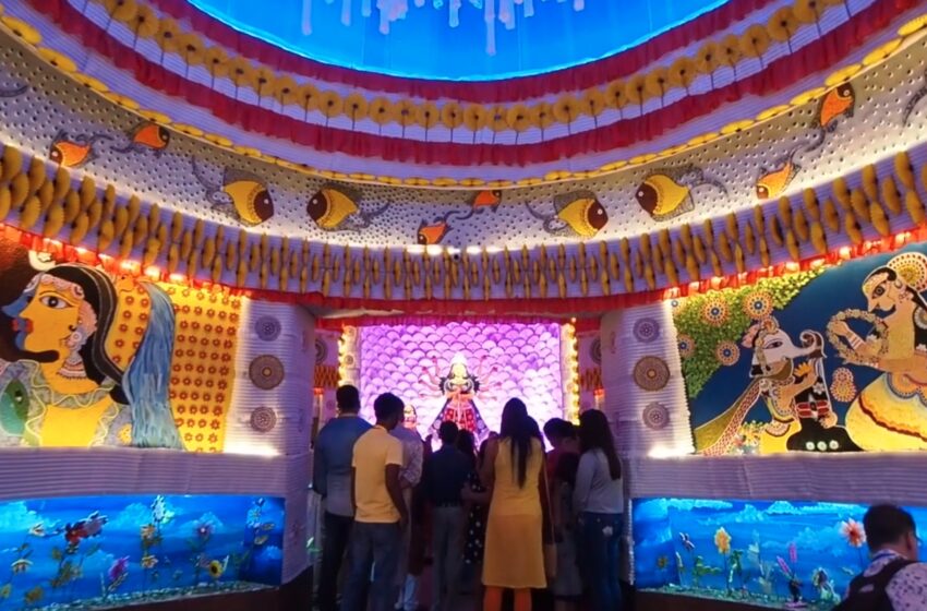  la Fiesta del Durga Puja en Calcuta