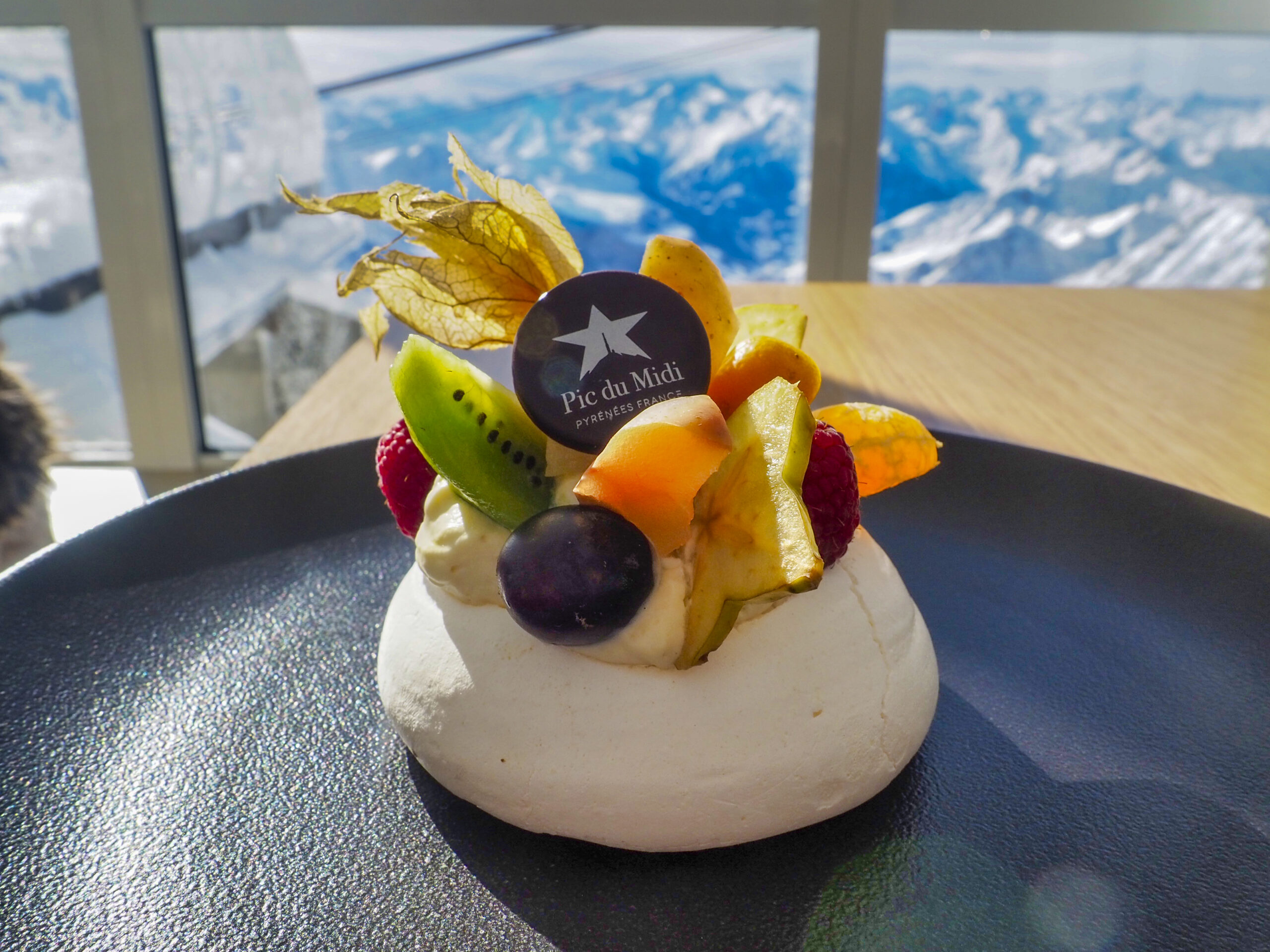 Postre Scaled en el Pic du Midi