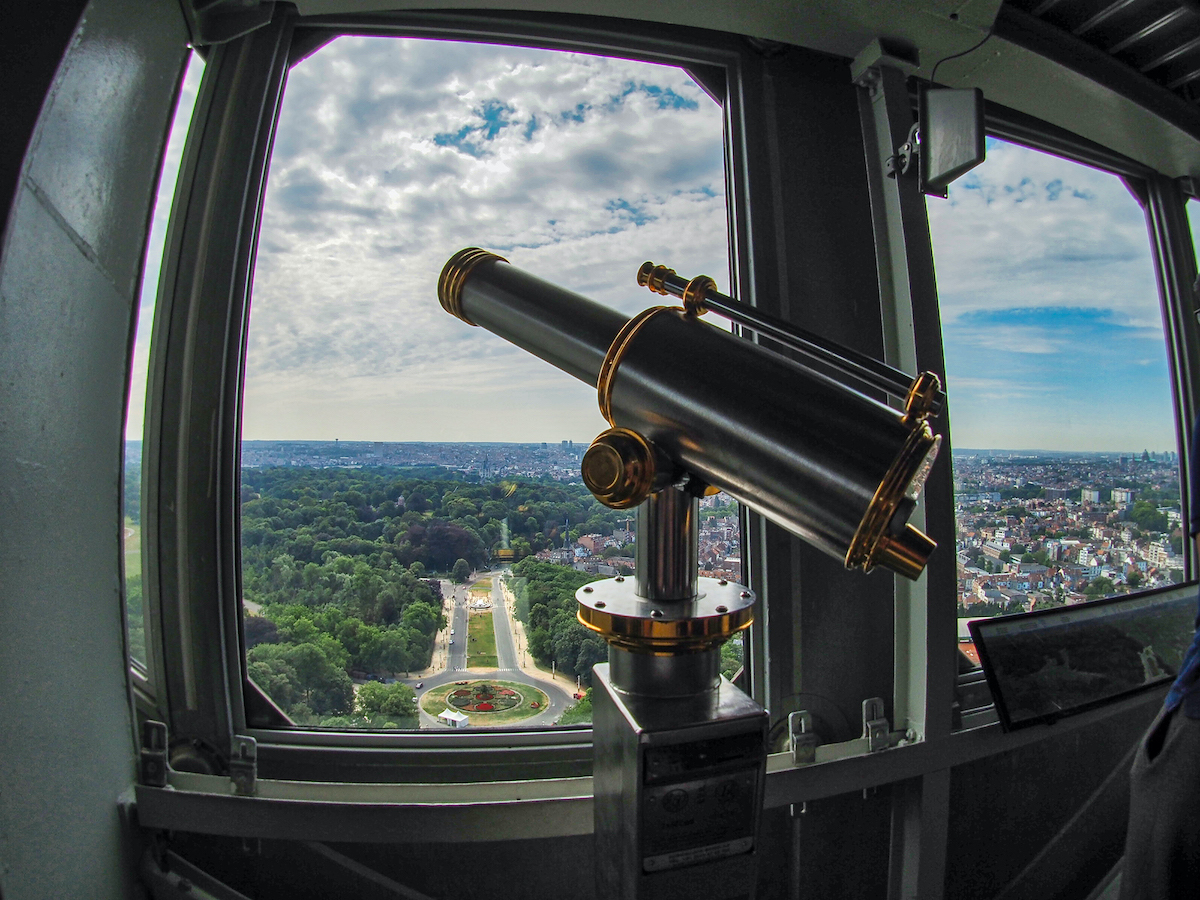 Vistas desde el Atomium