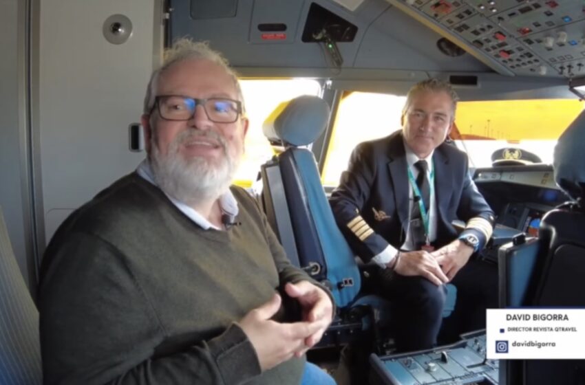  Cómo es ser un piloto de un Airbus 330 con LEVEL – Miradas Viajeras de Negocios TV en Movistar+