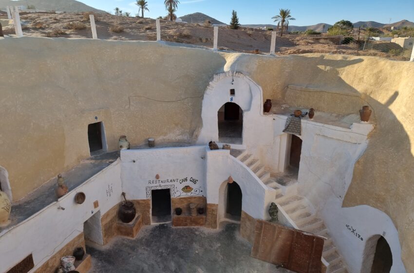 Las casas trogloditas de Túnez