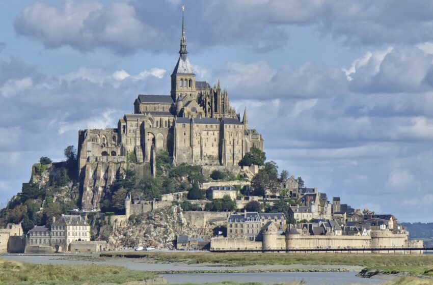  El Monte Saint-Michel en Normandia