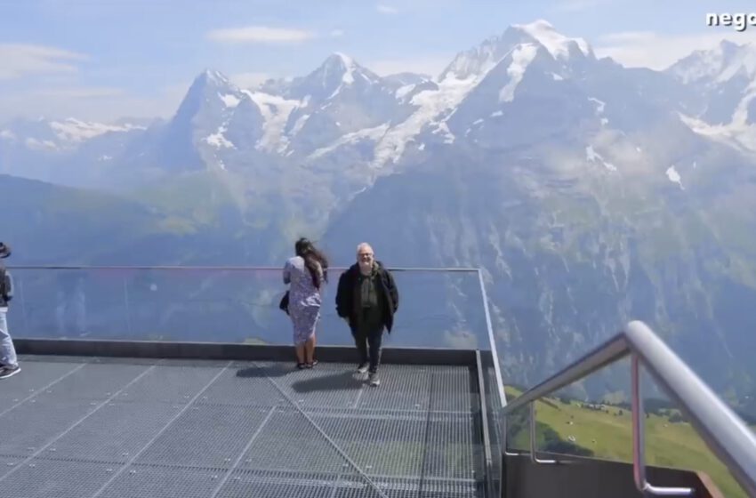  Mürren (Suiza) y el monte Schilthorn con Piz Gloria – Miradas Viajeras de Negocios TV en Movistar Plus+