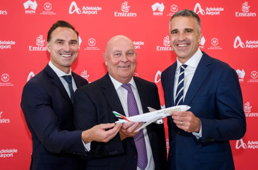  Emirates regresa a Adelaida, Australia, en octubre de 2024