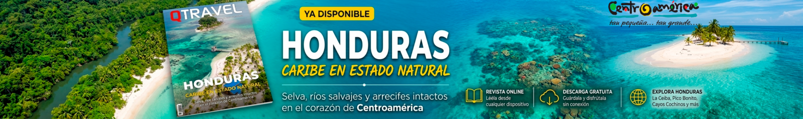 QTRAVEL 58 - HONDURAS CARIBEÑO